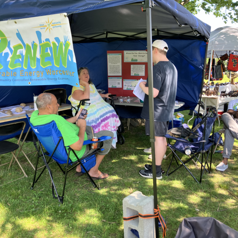 Tabling at Juneteenth