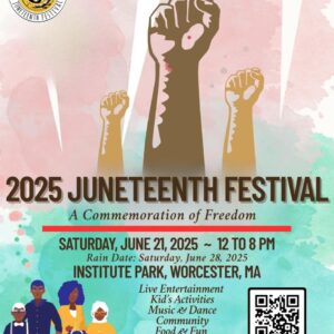 black heritage juneteenth festival 2025 flyer